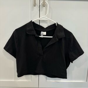 H&M Black Polo Shirt